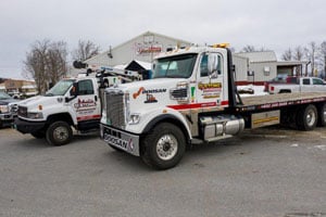 Rollback and Service Truck